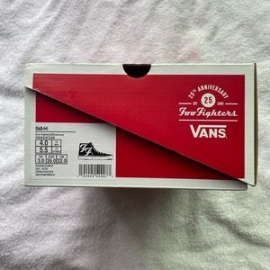 Vans Foo Fighters Collectors Series